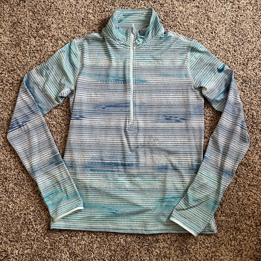 Nike Quarter Sleeve Zip Up